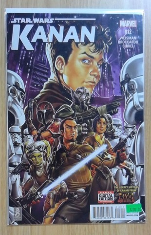 C0371: Star Wars Kanan: #012: 8.5 VF+
